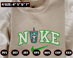 NIKE CHRISTMAS STARBUCK EMBROIDERED SWEATSHIRT - EMBROIDERED SWEATSHIRT/ HOODIES, Embroidery Design, Embroidery Pattern
