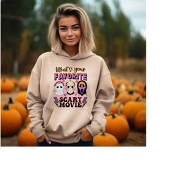 scary movie hoodie, cute spooky hoodie, halloween killers sweatshirt, horror movie killers sweater, horror lover gift, s