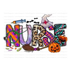 Halloween Nurse PNG, Spider, Bad Png, Halloween Png, Western, Pumpkin Png, Spooky Png, Nurse PNG, Sublimation Design, Di