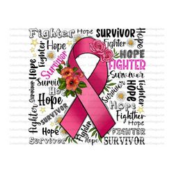Fighter Hope Survivor Png,Western Fight Cancer In All Colors Png,Cancer Awareness Png,Breast Cancer Png, Cancer Ribbon P