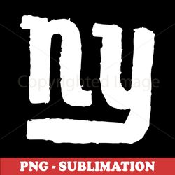 NY Giants Sublimation Download - High-Quality PNG File - Show Your Team Pride in Style