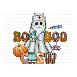 Boo Boo Crew Png, Pumpkin Png, Happy Halloween Png, Spooky Png, Nurse png, Western, Ghost Png, Digital Download, Sublima
