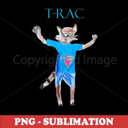 T-Rac Sublimation PNG - Titans Mascot Design - High-Quality Digital Download
