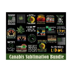 25 cannabis sublimation bundle, weed png, cannabis png, weed girl png, cannabis shirt, pot leaf png, weed leaf png, weed