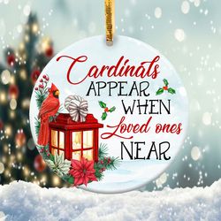 Cardinals Apperar Ornament