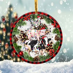 Christmas Farm Animals Ornament