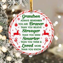Grandson Christmas Ornament