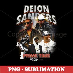 Deion Sanders - Prime Time PNG Sublimation File - Unleash Your Inner Champion