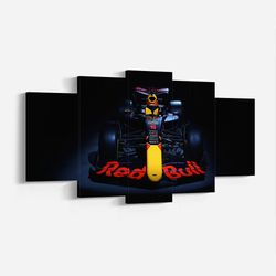 Max Verstappen , Formula 1 Red Bull Canvas, Formula 1 World Champion, Redbull F1 Team, Max Verstappen Fan Gift, Ready to