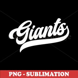 Giants - Retro New York Giants - High-definition Sublimation Graphic