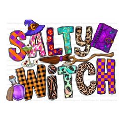 Halloween png, Salty Witch Png Sublimation Design, Halloween Png, Witch Png, Halloween Png Design, Western Halloween Png