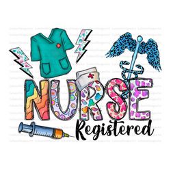 Registered Nurse Sublimation Design Png, Nurse Png,Nurse Life Png, Nurse Png, Nurse Png Files for Cricut, Nurse Png File