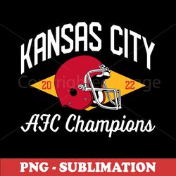 Kansas City Chiefs AFC Champions - Distinctive Sublimation Digital File - Show Off Your Team Spirit