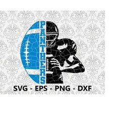 Panthers Distressed Half Hand svg, eps, png, dxf, pdf, layered file, Ready For Silhouette Cricut and Sublimation, Svg Fi