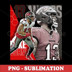 Mike Evans - Football Paper Poster - Exclusive Sublimation Print