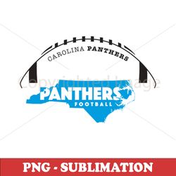 Carolina Panthers Logo - High-Quality Sublimation Design - Instant Digital Download