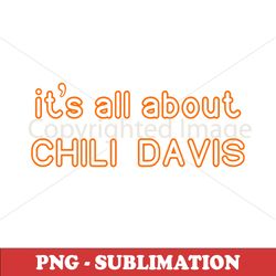 Sublimation PNG File - Chili Davis Baseball Design - High-Quality Graphics Instant Download