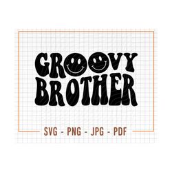 Groovy Brother Svg, Boys Birthday Png, Groovy Birthday Png, Birthday Boho Shirt Svg, Brother Svg, Groovy Shirt Png, Groo
