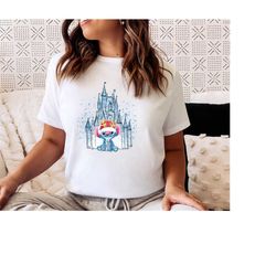 Stitch Christmas Shirt, Disney Stitch Shirt, Disney Christmas Shirt, Merry Christmas Shirt, Cute Stitch Christmas Shirt