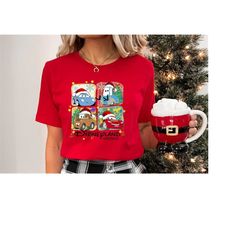 Vintage Disney Pixar Cars, Mater Merry Christmas Shirt, Lightning McQueen 95 Shirt, Disneyland Christmas Shirt, Holiday