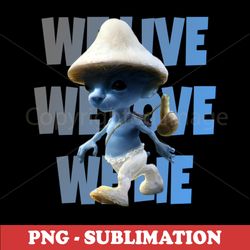 PNG Transparent Digital Download File - Smurf Cat Design - High-Quality Sublimation Graphics