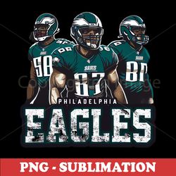 Philadelphia Eagles - Sublimation PNG Download - Show off your team pride with this high-quality transparent digital file