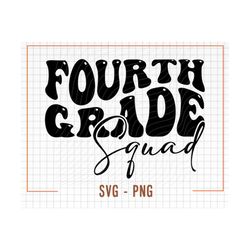 4th Grade Squad svg, 4th Grade svg, Fourth Grade svg, School svg, School Squad svg, Teacher svg, Elementary School svg,
