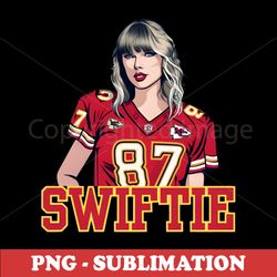 Digital Sublimation File - Transparent PNG Background - Perfect for Taylor Swift Fans and Patrick Mahomes Supporters