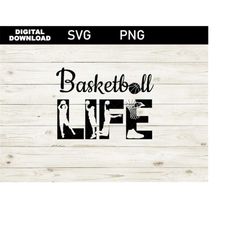 Basketball Life SVG File for the Cricut