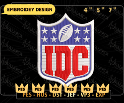 I Don't Care Embroidery Design, NFL Football Logo Embroidery Design, Famous Football Team Embroidery Design, Football Embroidery Design, Pes, Dst, Jef, Files