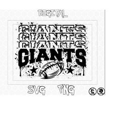 Giants Football Svg File