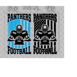 Panthers Football Svg File