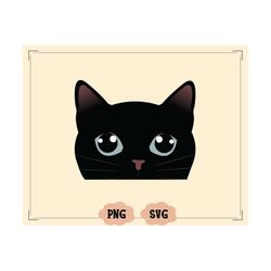 Cat SVG Bundle, Cat Silhouette, PNG,Vector,Transparent Background,svg files,svg for cricut,black cat svg
