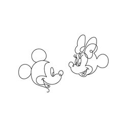 COD980 mickey svg, minnie mouse svg, print svg, sitckers svg, png, clipart, cutting files for cricut silhouette