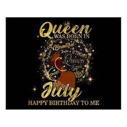 Happy Birthday Queen Png Digital Files, Black Queen Png Digital Download, Black Woman Art Digital Prints, Black Girl Shi