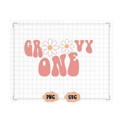 Groovy one png - Girls birthday png - Girls first birthday png - 1st birthday boho shirt - Groovy one shirt - Matching m