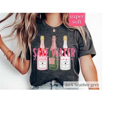 bachelorette party shirt , champagne lover shirt, champagne bottles shirt, champagne problems shirt, save water drink ch