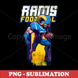 Retro Rams Football Jersey - Classic Vintage Style
