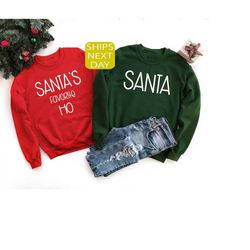 santa's favorite ho sweatshirt, santa sweatshirt, santa claus sweatshirt, christmas santa, christmas shirt, christmas gi