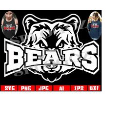 bears svg, bear svg, bear png, bears png, sports svg, sports, cricut designs svg, bears logo svg, bears team png, bears