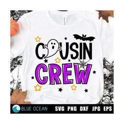 Cousin Crew SVG, Halloween SVG, Boo Crew SVG, Cousin Crew Halloween png