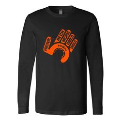 Ready Player One Inspired Fan High Five Parzival Aech Art3mis Daito Shoto Long Sleeve T-Shirt