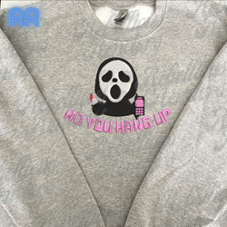 Scary Halloween Embroidery Design, No You Hang Up Halloween Serial Killer  Embroidery Machine Design, Halloween Horror Mask Embroidery Design For Shirt, Horror Character Embroidery File
