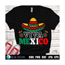 Viva Mexico SVG, Mexico SVG, Independencia de Mexico, Mexico PNG sublimation, Mexican Hat