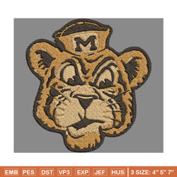 Missouri Tigers embroidery, Missouri Tigers embroidery, Football embroidery, Sport embroidery, NCAA embroidery. (23)