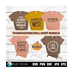 Thanksgiving Svg Bundle, Fall Svg Bundle, Thansgiving Shirt Bundle Svg