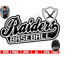 Raiders baseball svg Raider baseball svg Raiders baseball png Raiders svg Raider svg Raiders baseball design Raiders mas