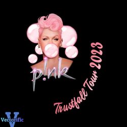 Pink Singer Music Festival Trustfall Tour 2023 PNG File