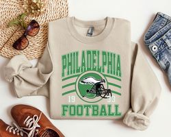 philadelphia football sweatshirt - eagles sweater - football season sweater - game season sweatshirt - football lover gi
