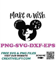 make a wish _cancer svg - cancer awareness svg - cancer svg - cancer ribbon svg - cancer survivor svg - fight cancer svg